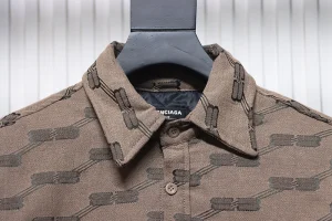 Full-Printed Jacquard Shirt
