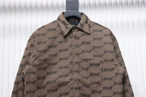 Full-Printed Jacquard Shirt