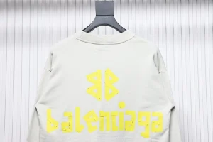 Two-Color Logo Masking Tape Sweatshirt