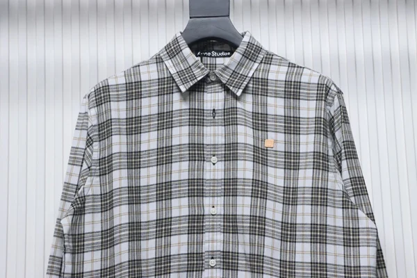 Acne Flannel Check Shirt