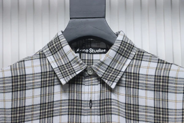 Acne Flannel Check Shirt