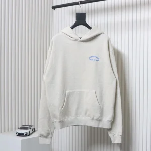 Fear Of God Blue Letter Print Hoodie