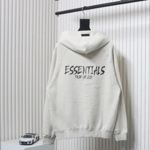 Fear Of God Logo Hand-Paint Hoodie