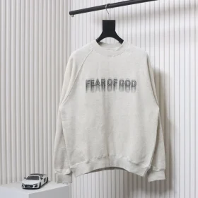 Fear Of God Shadow Letter Print Sweatshirt