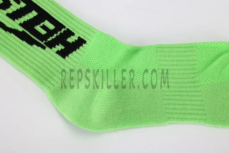 Hellstar Logo Star Sock Green