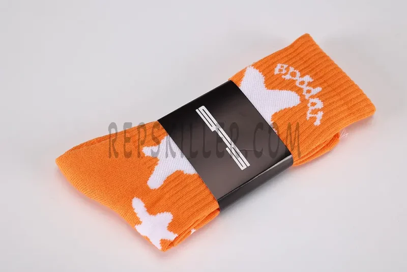 Sp5der Socks Star Orange Socks