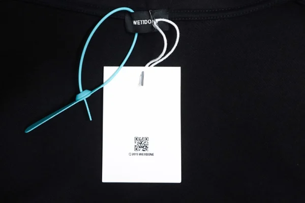 WE11 DONE Back Diamond Hoodie