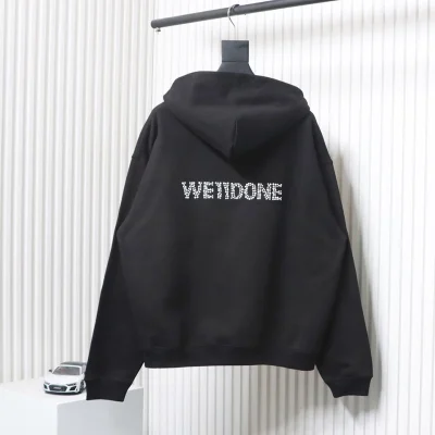 WE11 DONE Back Diamond Hoodie