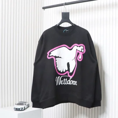 WE11 DONE Logo Print Sweatshirt
