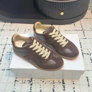 Margiela Calfskin Replica Sneaker 'Brown'