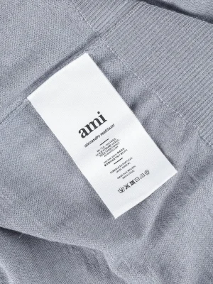 Ami Logo Polo Sweater