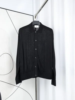 Ami Logo Polo Sweater