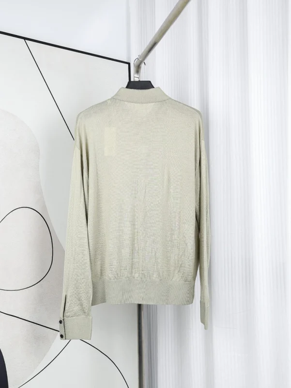 Ami Logo Polo Sweater