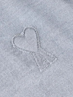 Ami Logo Polo Sweater