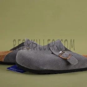 Boston Suede Leather Gray