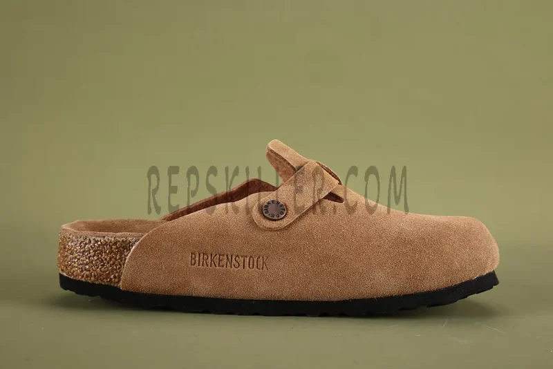 Boston Suede Leather Light Brown