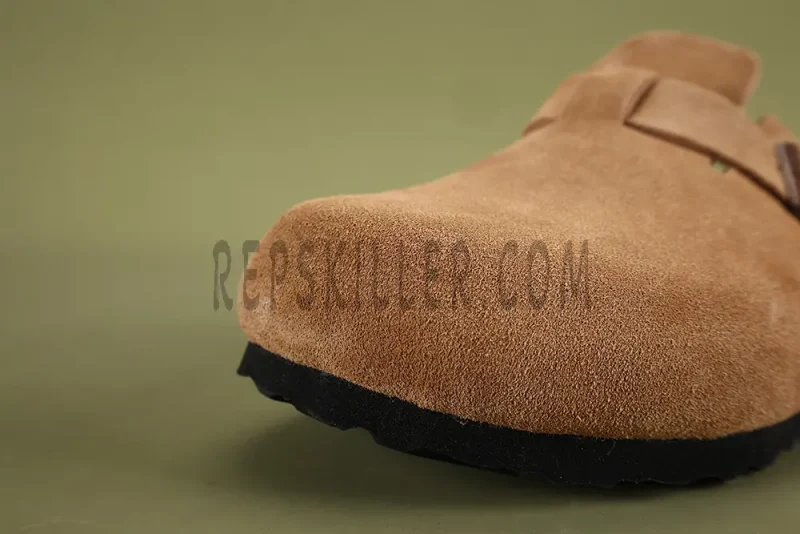 Boston Suede Leather Light Brown