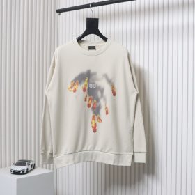 Flame Pattern Sweatshirt