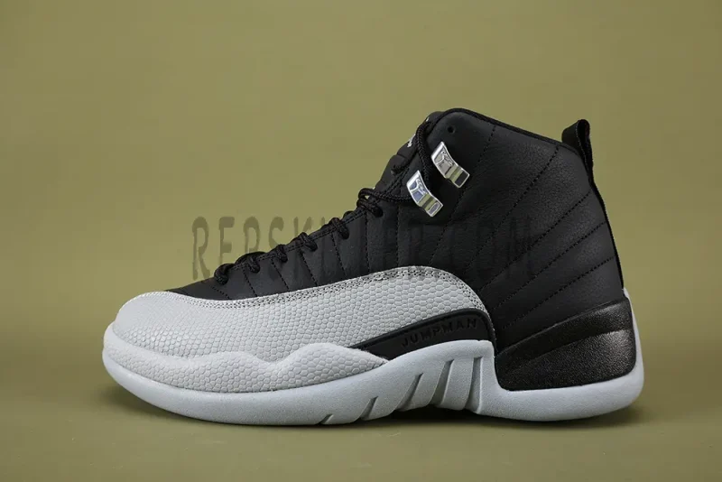 the out side of Jordan 12 Retro Barons Reps