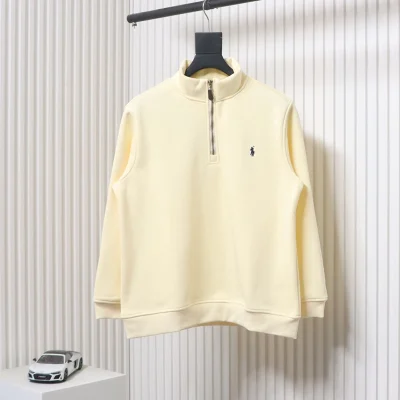 Logo Embroidered Zippered Cardigan