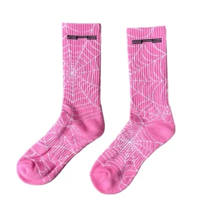 Sp5der SPD Web Pink Socks