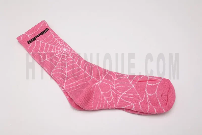 Sp5der SPD Web Pink Socks - Image 3