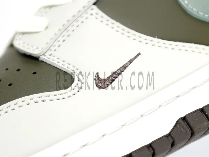 the swoosh on the toe box