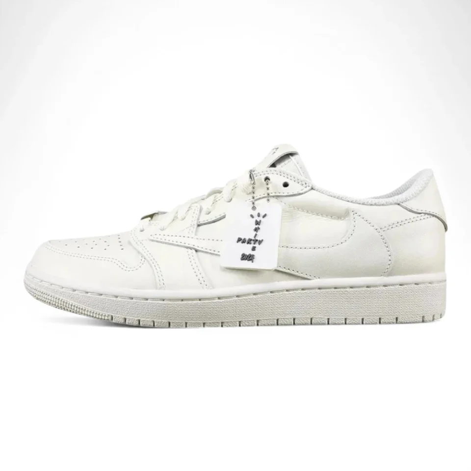 Jordan 1 Travis Scott Pure White