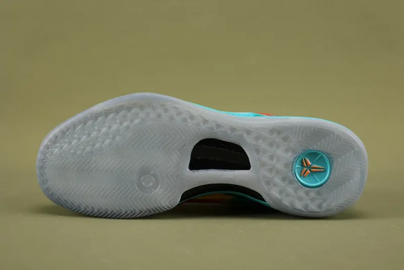 the grey outsole