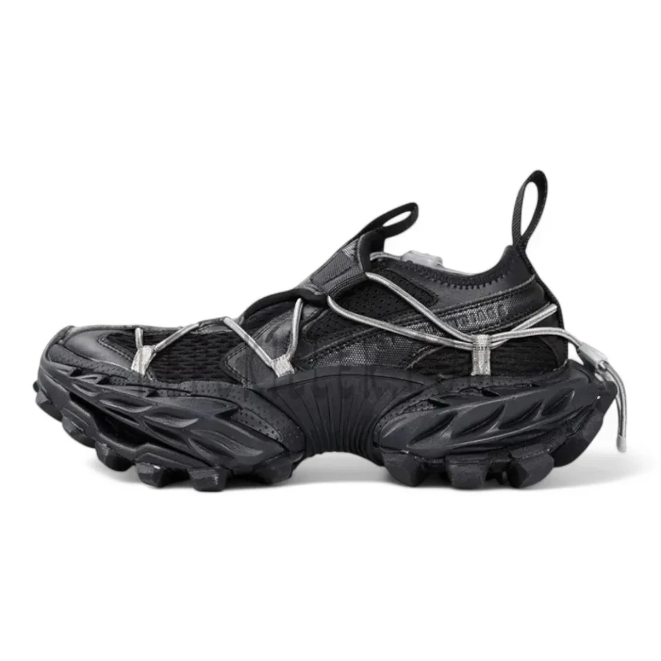 Balenciaga Men's Hike Sneaker in Black