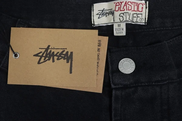 Stussy Distressed Black 8 Pants