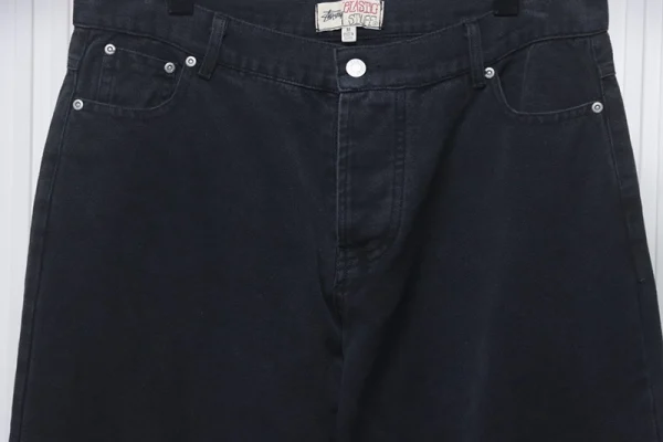 Stussy Distressed Black 8 Pants