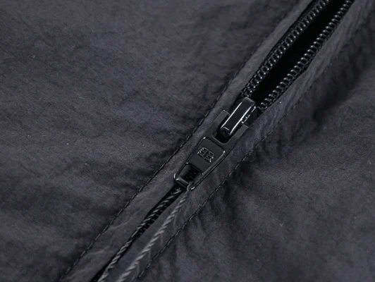 Woven Coat With Embroidered Letters