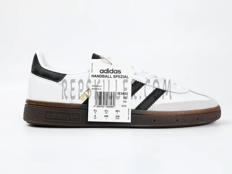 adidas Handball Spezial White Black Gum - Image 2