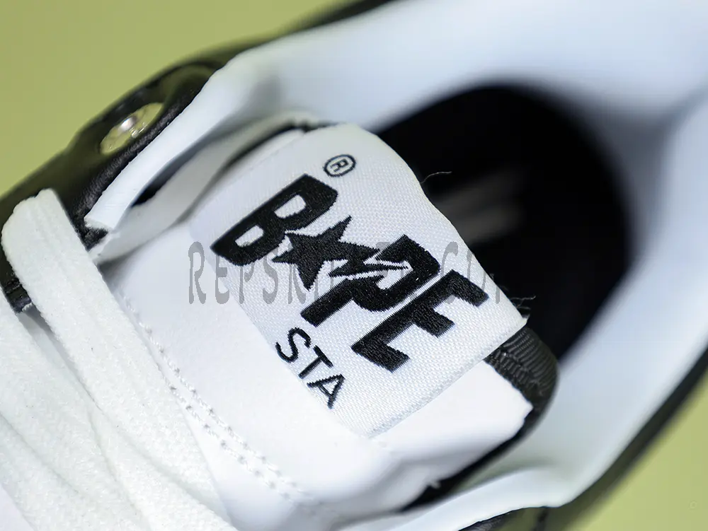 A BATHING APE BapeSta OS Black Low Sneakers