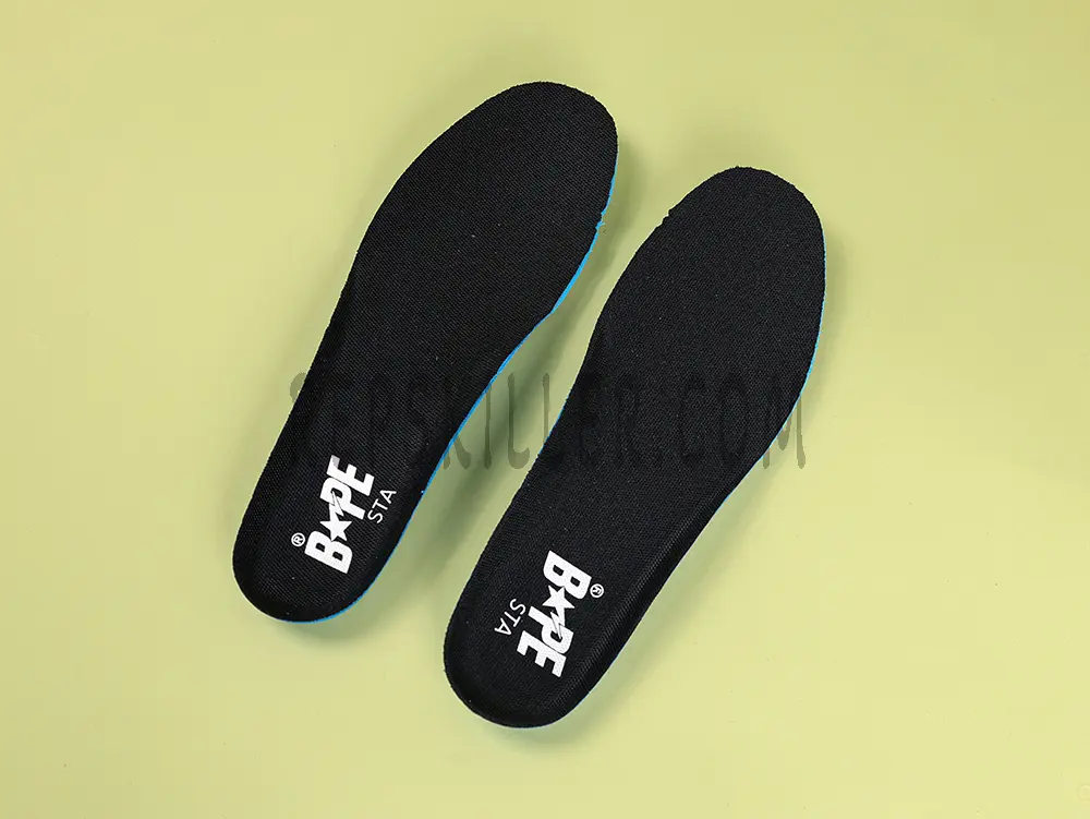 A BATHING APE BapeSta OS Black Low Sneakers