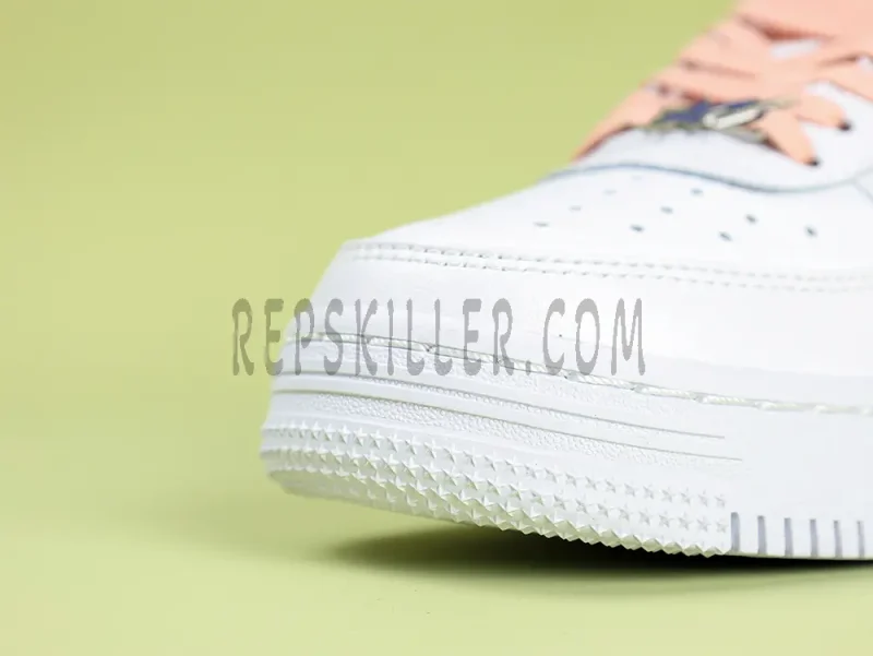 BAPESTA WHite Leather Blue Edge - Image 5