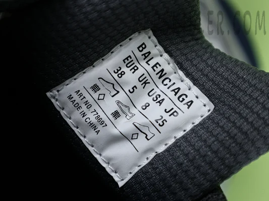Balenciaga 3xl Extreme Lace Sneaker in White:GreyIMG_5309 拷贝