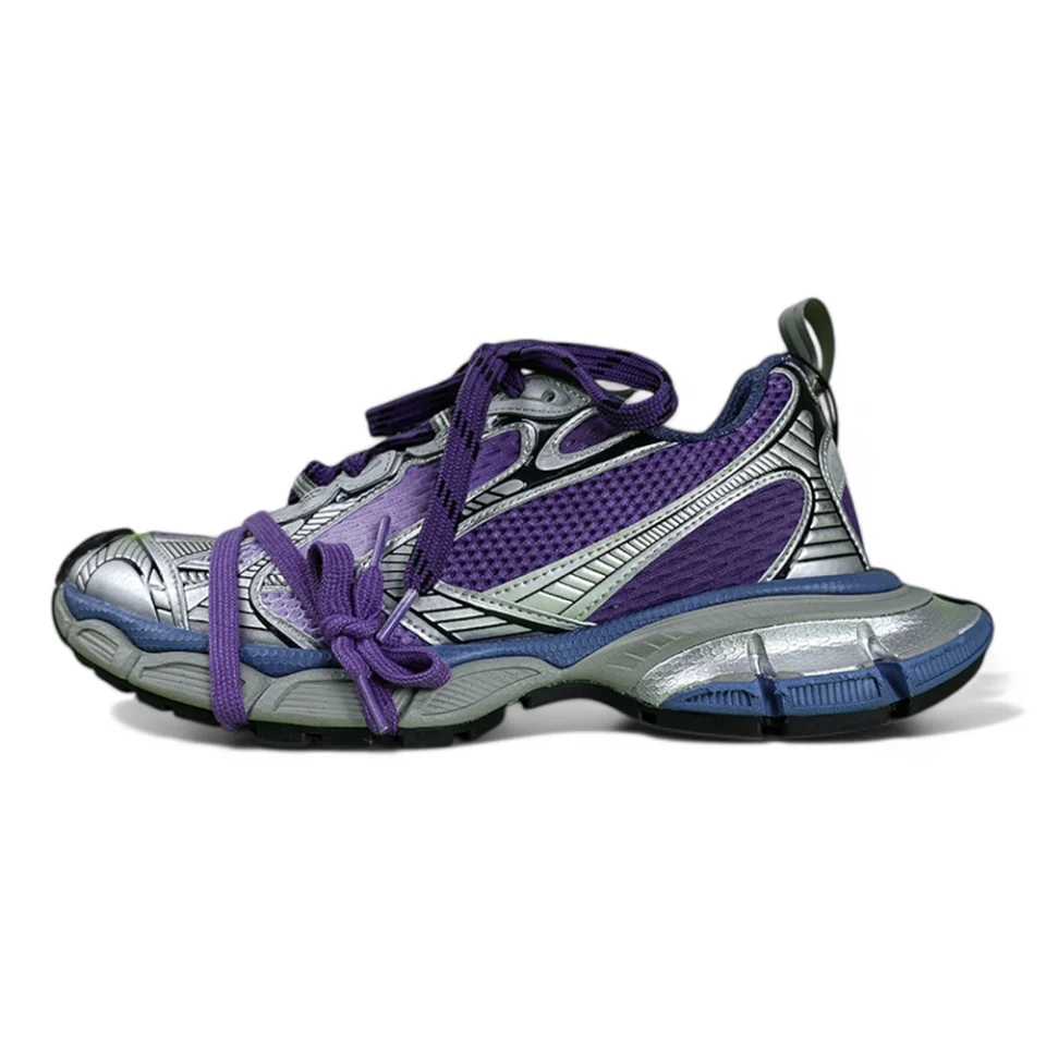 Balenciaga 3xl Sneaker in Purple/Grey/Navy