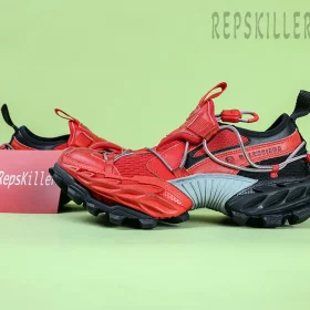 Balenciaga Men's Hike Sneaker in Red/black