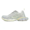 Balenciaga Men 3XL Fishnet Sneaker Grey