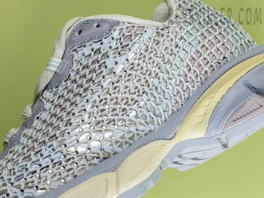 Balenciaga Men 3XL Fishnet Sneaker Grey10