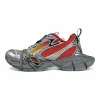 Balenciaga 3xl Gradient Sneaker in Red/orange/grey/black