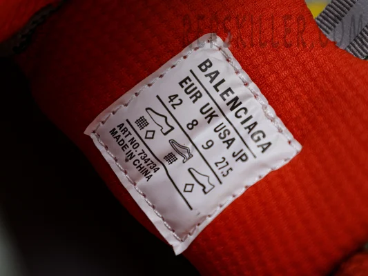Balenciaga Men's 3xl Gradient Sneaker in Red:orange:grey:blackIMG_5278 拷贝