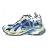 Balenciaga Men's Runner Gradient Sneaker in Beige/Navy/Grey