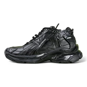 Balenciaga Under Armour Runner Ripstop Sneaker in Black