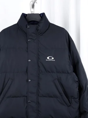Double-Sided Letter Logo Printed Jacket