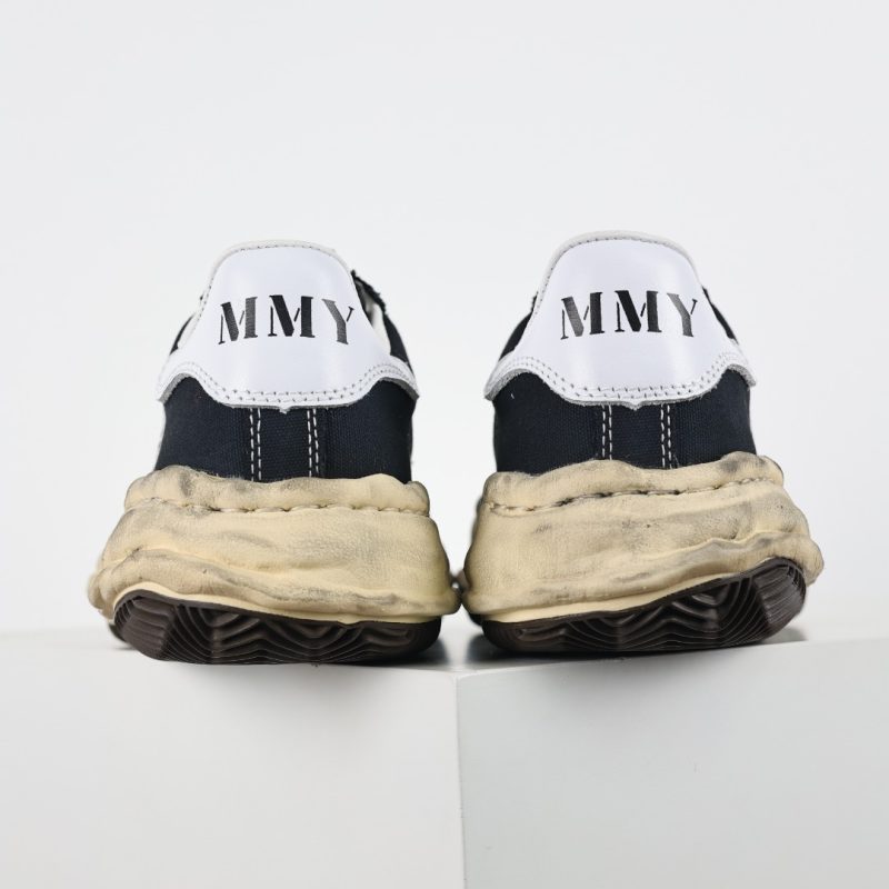 Maison MIHARA YASUHIRO Wayne Original Sole Leather Low Sneaker Black