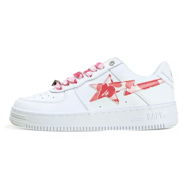 A BATHING APE BapeSta ABC Camo Pink