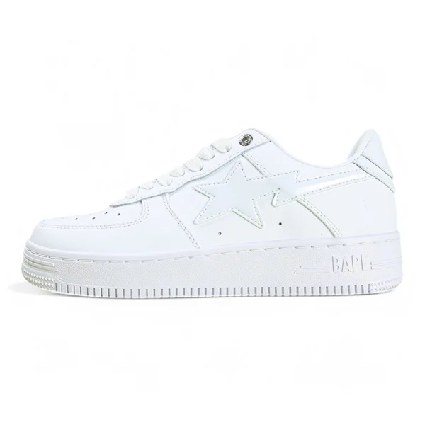 A BATHING APE BapeSta Unisex White